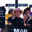 Esgoto no mar: manifestação na orla pede socorro pelas praias e rios em João Pessoa