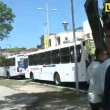 Motoristas de ônibus paralisam atividades e reivindicam aumento salarial em João Pessoa