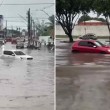 Celta vence Hilux na travessia de alagamentos em João Pessoa