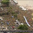 Ato de Bolsonaro em Copacabana reúne apenas 18,3 mil pessoas, menos de 2% do esperado