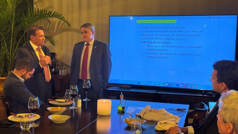 Senador explicou que cerca de 1,2 mil empresas acumulam dívida de R$ 200 bilhões